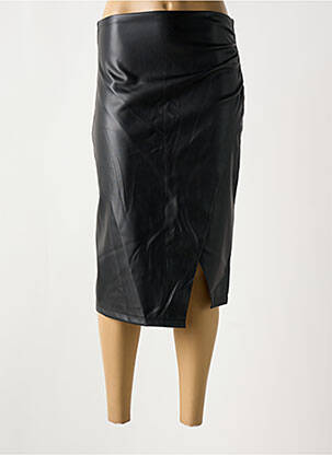 Fustă midi negru ADILYNN femeie