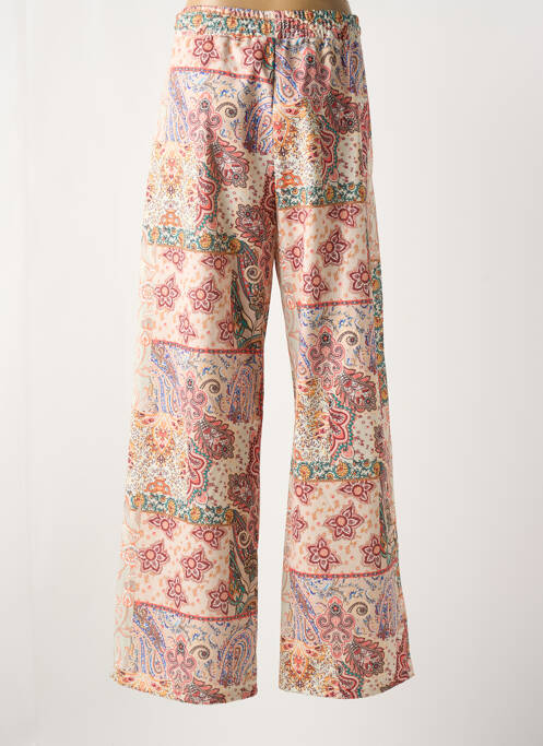 Pantalon larg portocaliu TOXIK3 femeie