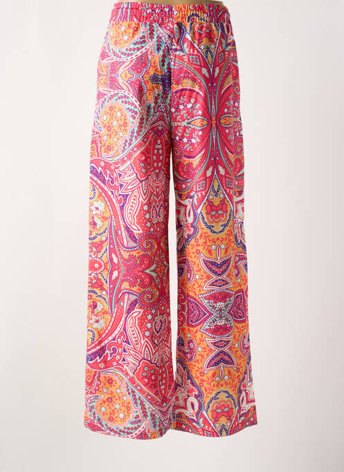 Pantalon larg portocaliu TOXIK3 femeie