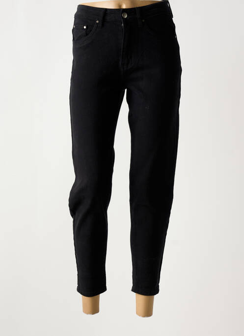 Blugi cu croială slim negru MIRA BELLE femeie