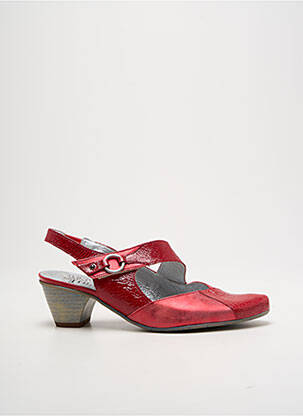 Pantofi cu toc roșu UN TOUR EN VILLE femeie