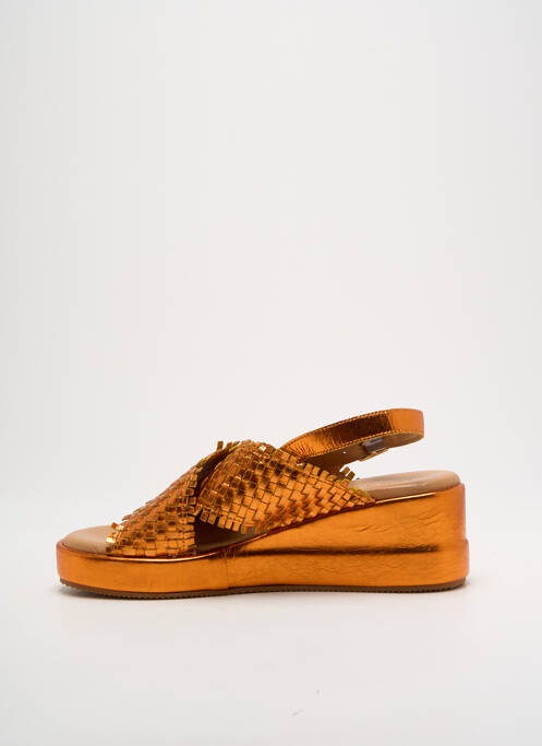 Sandale/Pantofi decupați portocaliu COCO ET ABRICOT femeie