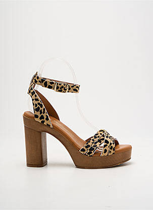 Sandale/Pantofi decupați bej CARLA TORTOSA femeie