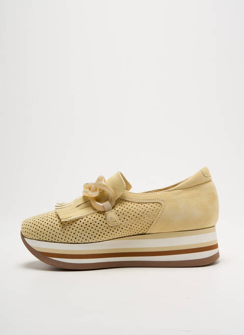 Mocasini galben SOFTWAVES femeie