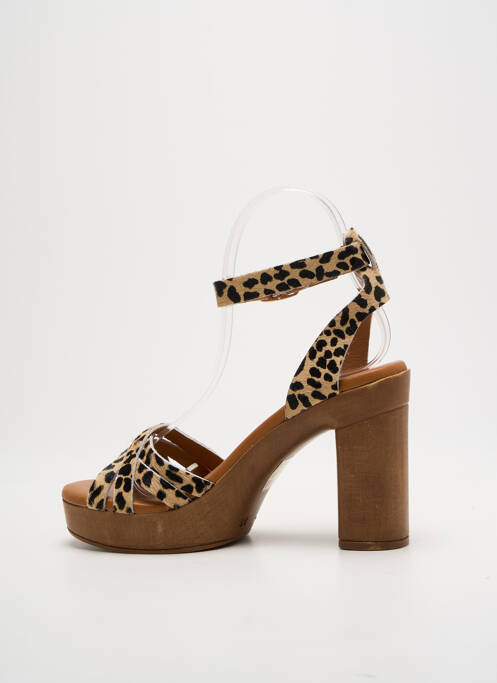 Sandale/Pantofi decupați bej CARLA TORTOSA femeie