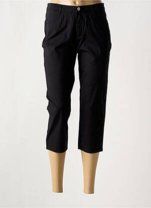 Pantalon trei sferturi negru I.QUING femeie