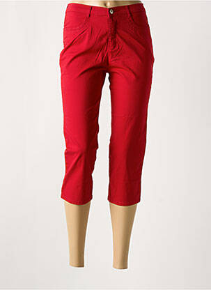 Pantalon trei sferturi roșu I.QUING femeie