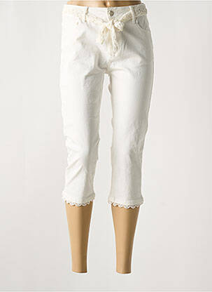 Pantalon trei sferturi bej ZAC & ZOE femeie