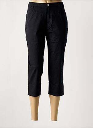 Pantalon trei sferturi negru I.QUING femeie