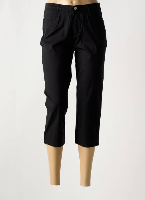 Pantalon trei sferturi negru I.QUING femeie