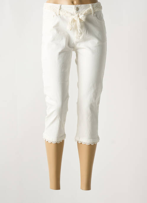 Pantalon trei sferturi bej ZAC & ZOE femeie