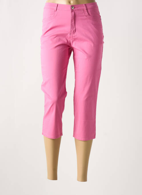 Pantalon trei sferturi roz I.QUING femeie