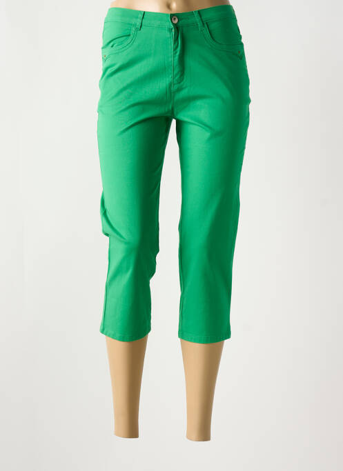 Pantalon trei sferturi verde I.QUING femeie