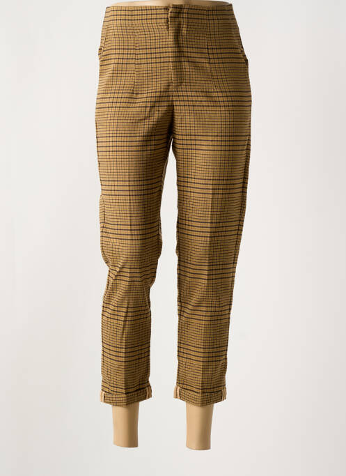 Pantalon 7/8 maro LULUMARY femeie