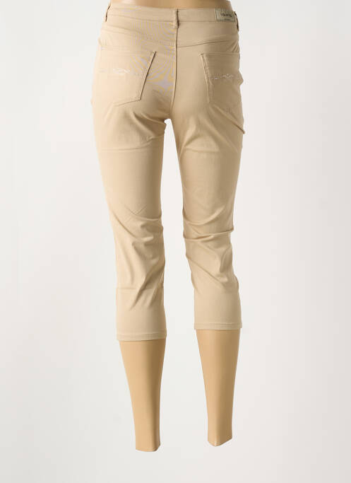 Pantalon trei sferturi bej I.QUING femeie