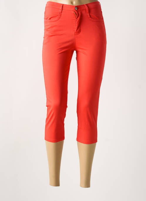 Pantalon trei sferturi portocaliu I.QUING femeie