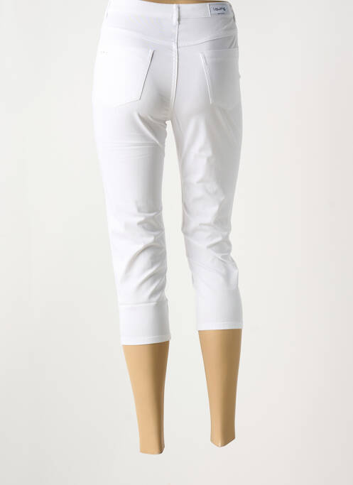 Pantalon trei sferturi alb I.QUING femeie