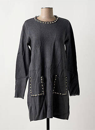 Rochie pulover gri BLUOLTRE femeie