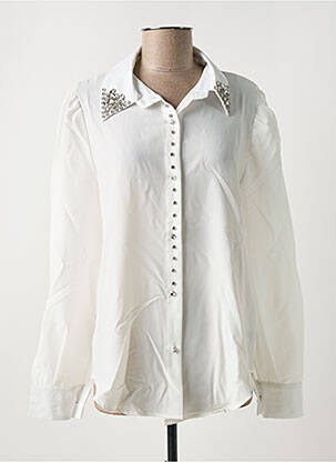 Cămașă alb ELSA.M BY MAY femeie