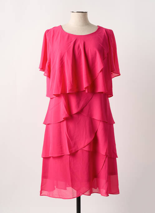 Rochie midi roz FLOWER BY CHARM'S femeie