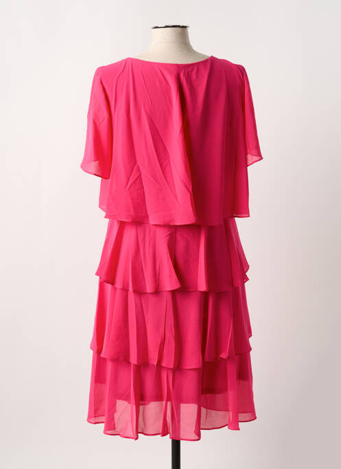 Rochie midi roz FLOWER BY CHARM'S femeie