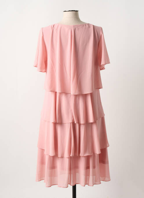 Rochie midi roz deschis FLOWER BY CHARM'S femeie