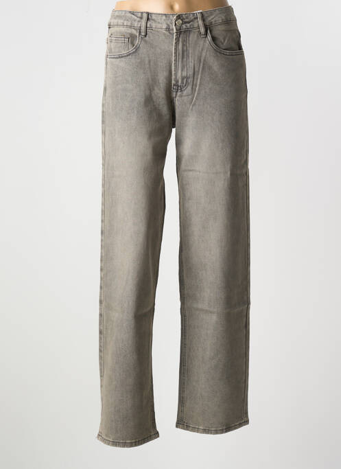 Blugi cu croială dreaptă gri MONDAY PREMIUM femeie