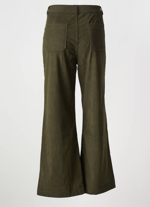 Pantalon evazat verde EMMA ELLA femeie