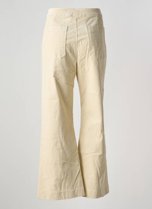 Pantalon evazat bej ORAIJE femeie