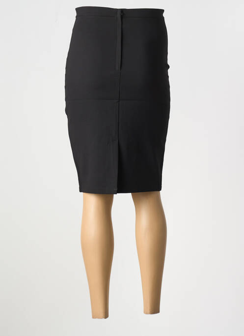 Fustă midi negru LULUMARY femeie