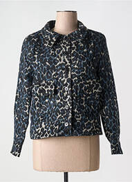 Jachete casual finisaj interior dublat albastru HIPPOCAMPE femeie