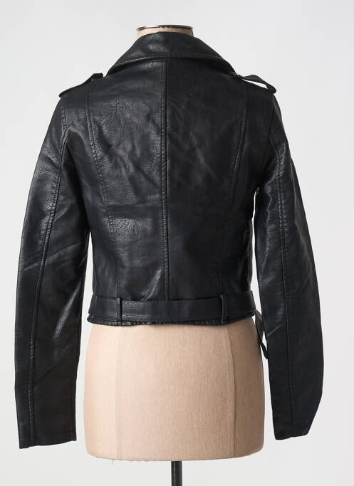 Geci din piele ecologică negru L'OLIVE VERTE femeie