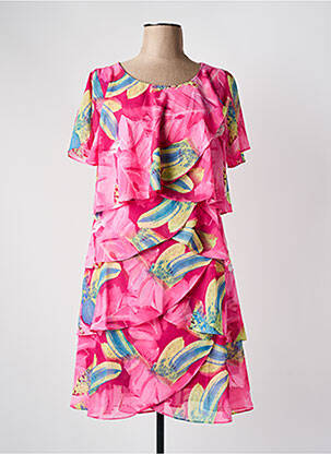 Rochie midi roz CHARM'S femeie