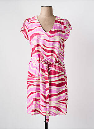 Rochie midi roz EMMA ELLA femeie