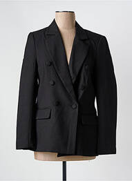 Sacou buzunare false negru LULUMARY femme