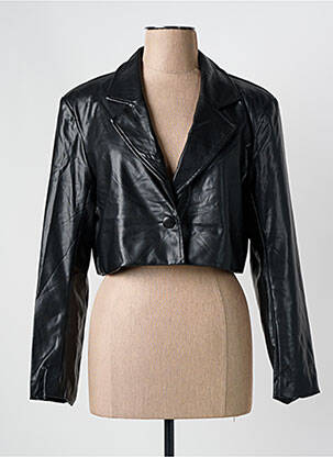 Geci din piele ecologică negru DROLE DE COPINE femeie