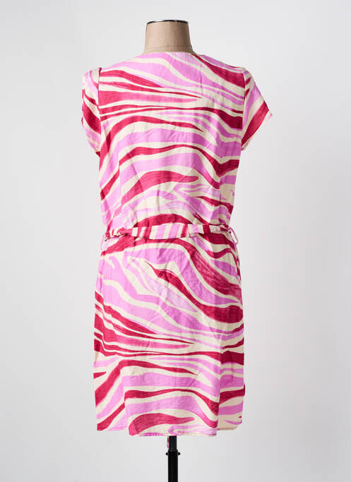 Rochie midi roz EMMA ELLA femeie