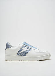 Adidași material neted toc plat până la 3 cm alb FINDLAY femme
