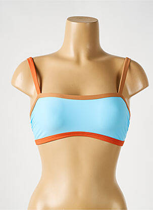Sutien de costum de baie bretele elastice sutiene albastru PILZER femeie