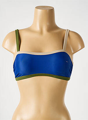 Sutien de costum de baie bretele elastice reglabile sutiene albastru PILZER femeie