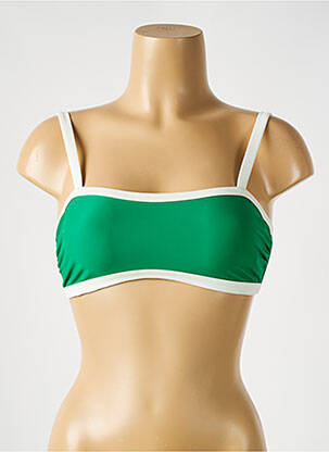 Sutien de costum de baie bretele elastice reglabile sutiene verde PILZER femeie