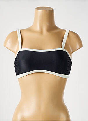 Sutien de costum de baie bretele elastice reglabile sutiene negru PILZER femeie