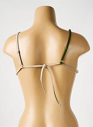 Sutien de costum de baie elasticitate top triunghiuri albastru PILZER femeie