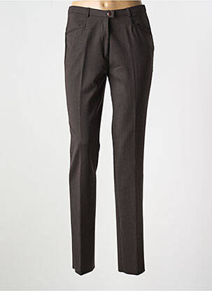 Pantalon slim maro CHRISTIAN MARRY femeie