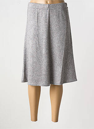 Fustă midi gri FRANK WALDER femeie
