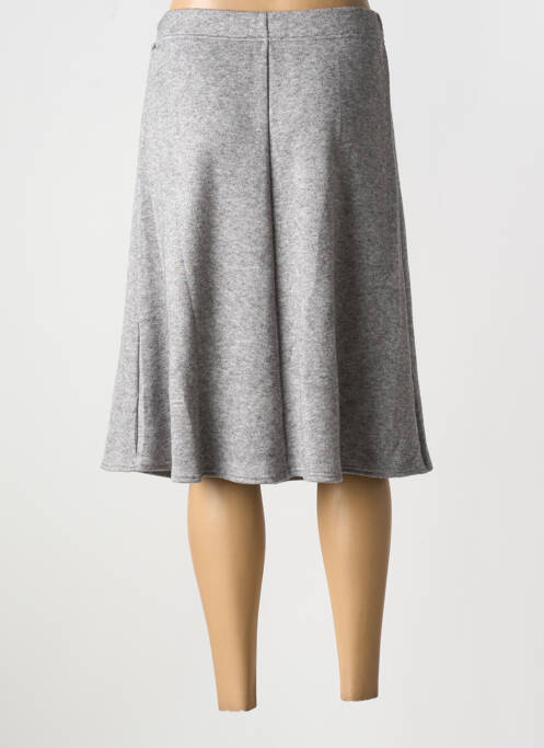 Fustă midi gri FRANK WALDER femeie