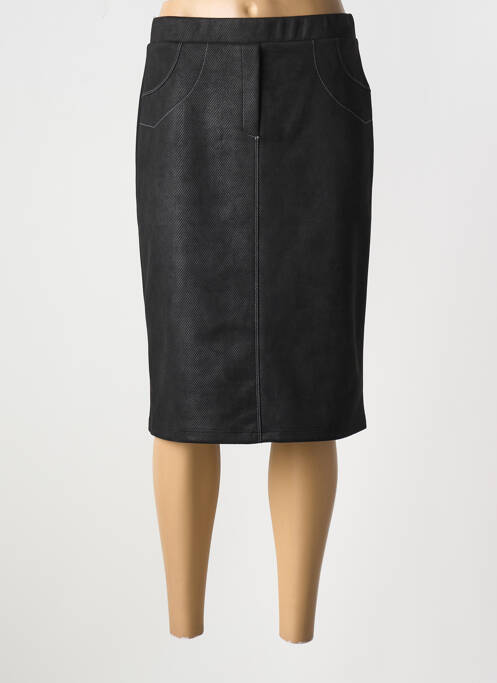 Fustă midi negru FRANCE RIVOIRE femeie