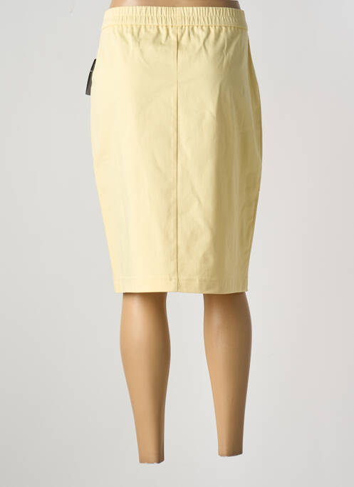 Fustă midi galben FRANK WALDER femeie