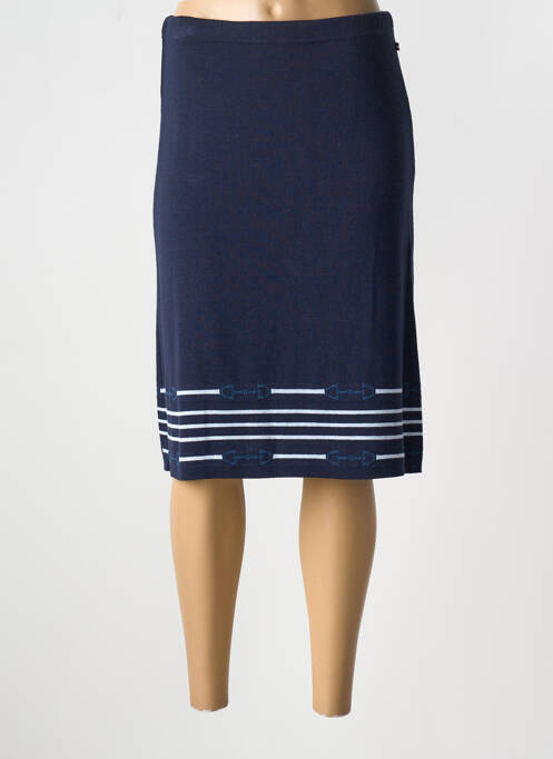 Fustă midi albastru SAINT CHARLES femeie