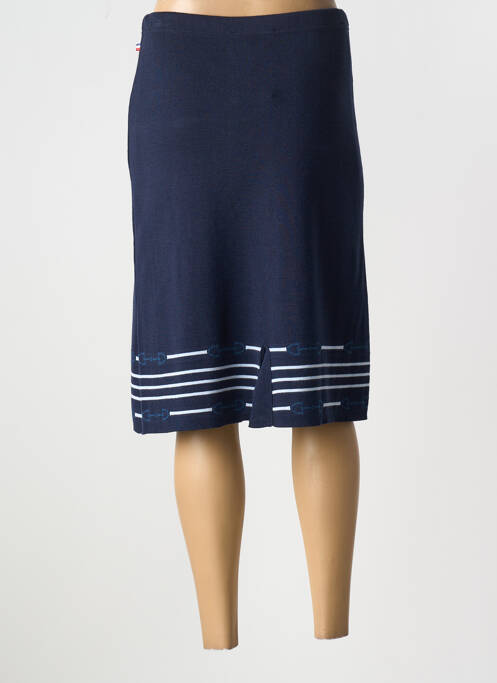 Fustă midi albastru SAINT CHARLES femeie